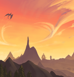 Dragon Isles Sunset